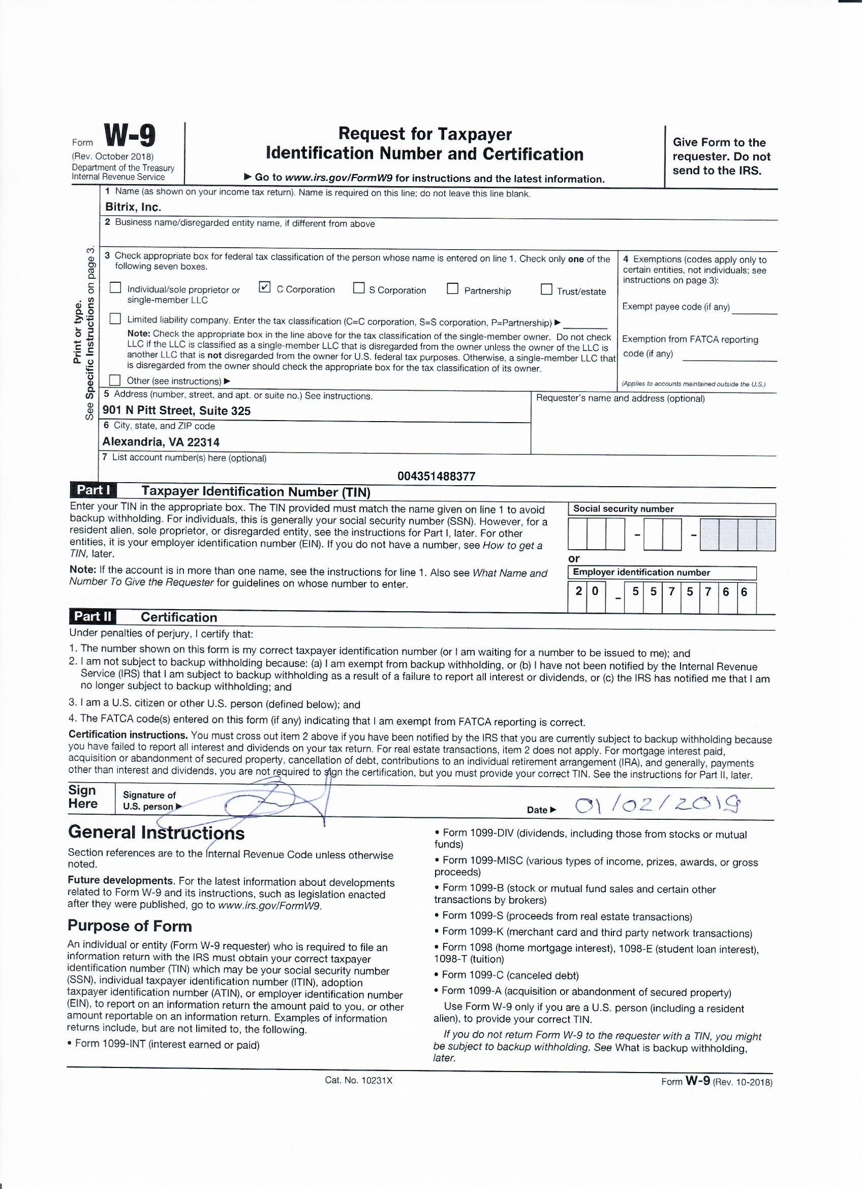 Blank W 9 Forms Printable 2020 Irs | Calendar Template Printable-2020 W9 Blank Tax Form