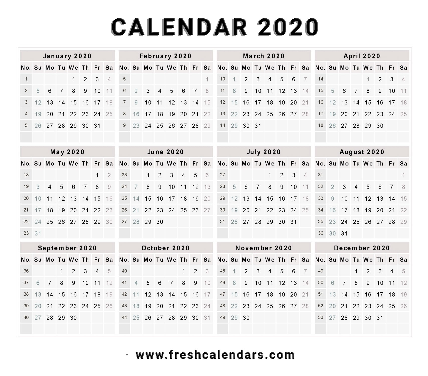 2020 Calendars To Fill In - Calendar Inspiration Design-Monthly Fill In Calendar 2021