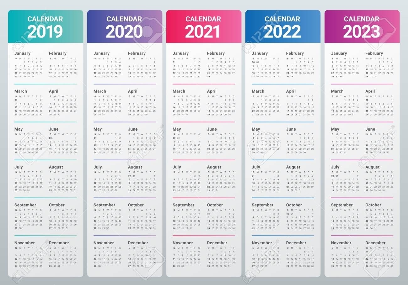 2020 To 2023 Calendars - Calendar Inspiration Design-3 Year Calendar 2021 To 2023