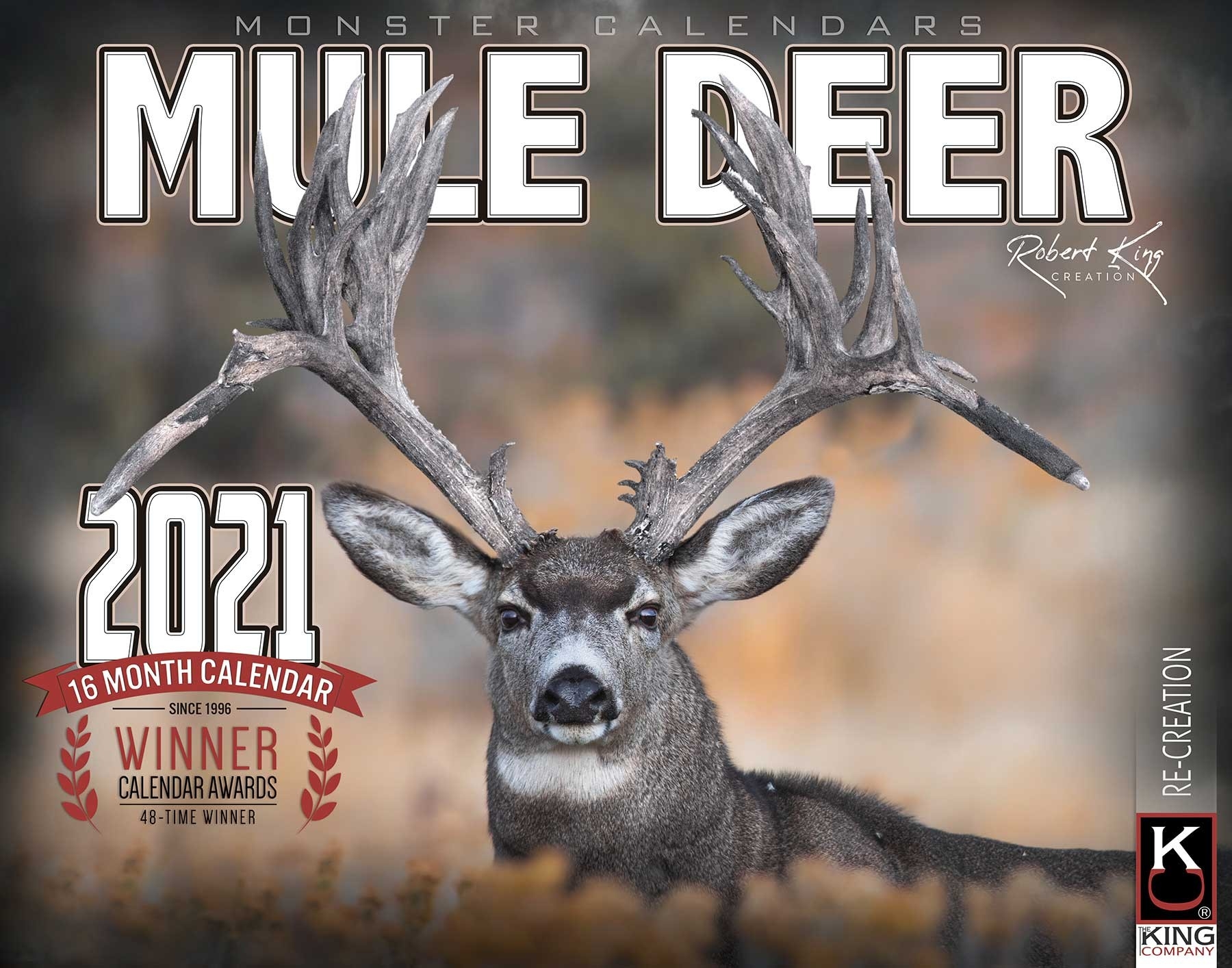 2021 Monster Mule Deer Calendar - The King Company-2021 Whitetail Rut Calendar