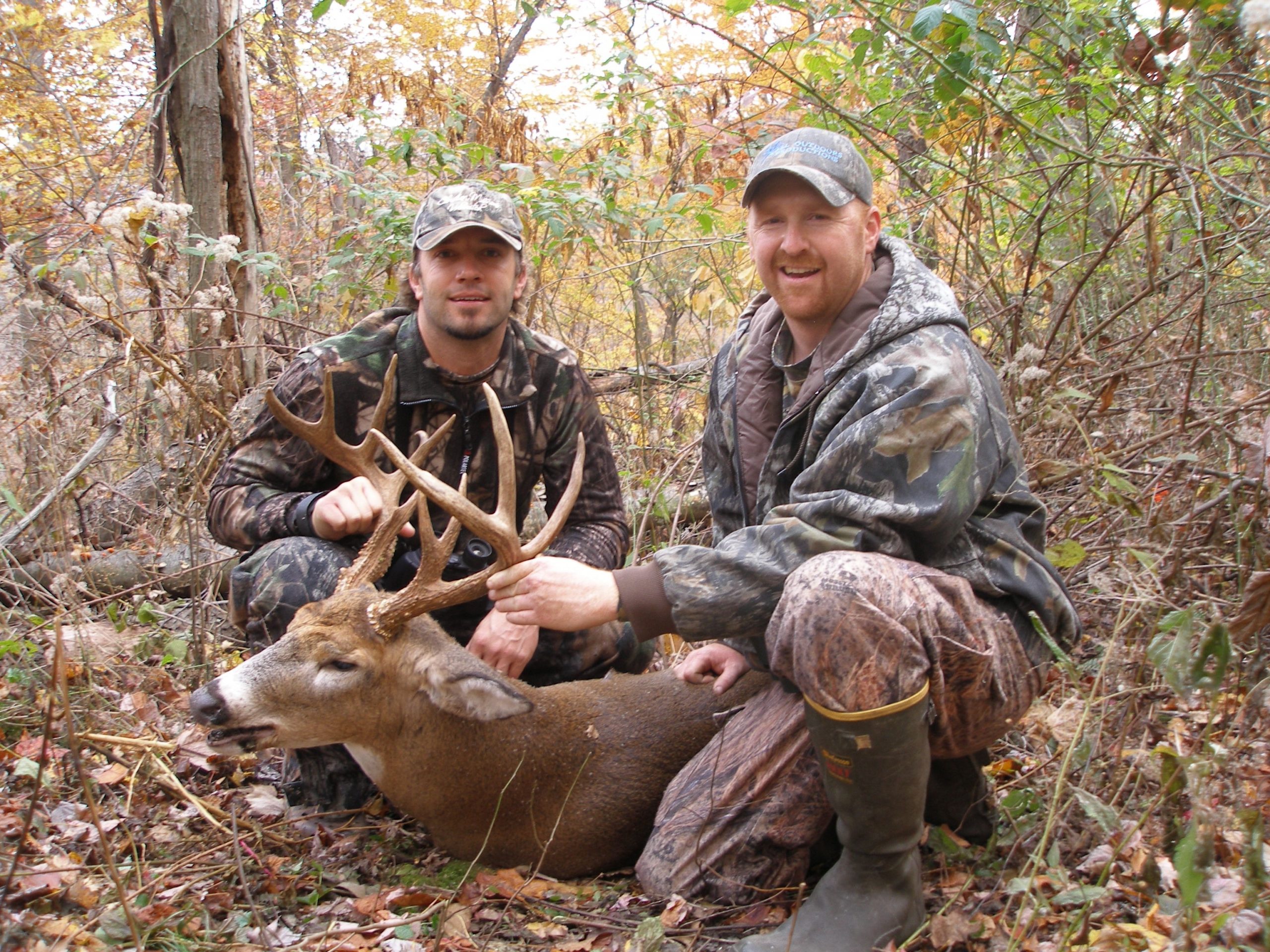 All Outdoors, Llc Cabin Property - Huntsspecial Moment Right Here Surprising Cody With His Dads-2021 Ohio Deer Rut