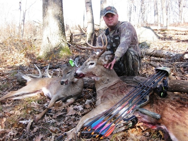 Big Whitetail From Ogdensberg, Wi On 11/5/2010 | Whitetailfirst-Whitetail Rut In Wisconsin