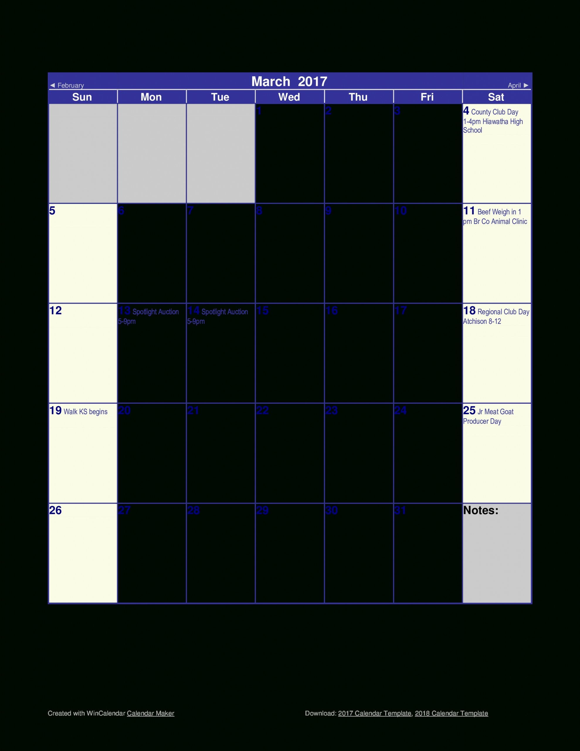 Blank Monthly Calendar | Templates At Allbusinesstemplates-Printable Fill In Calendar By Month