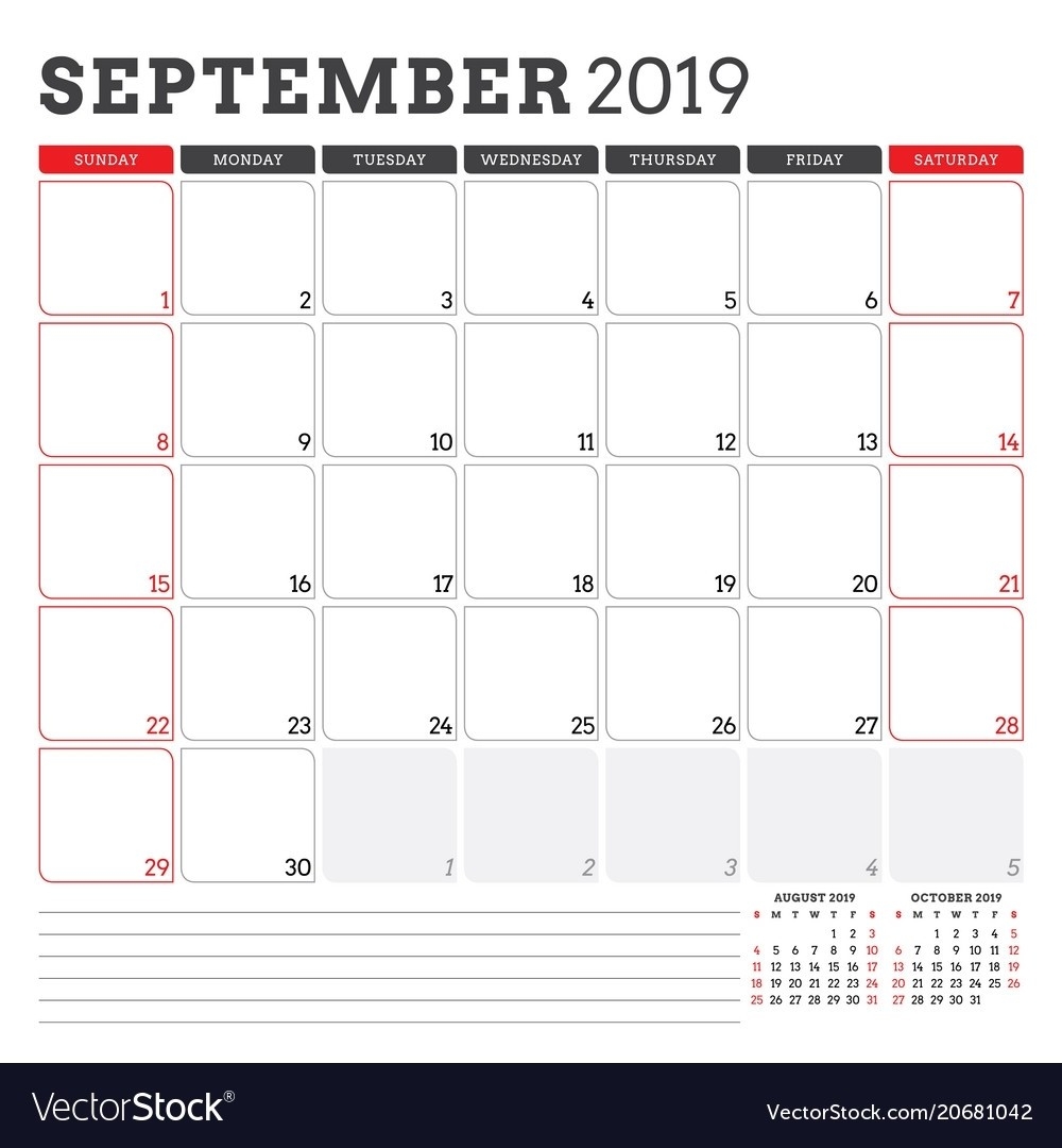 Calendar Year Week 42 | Ten Free Printable Calendar 2020-2021-September Fill In Calendar 2021
