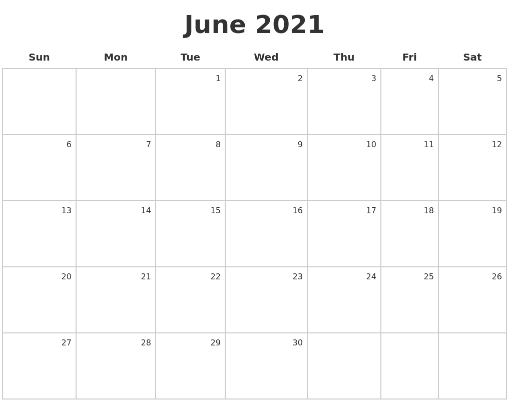 Free Fillable Calendars 2021 | Calendar Template Printable