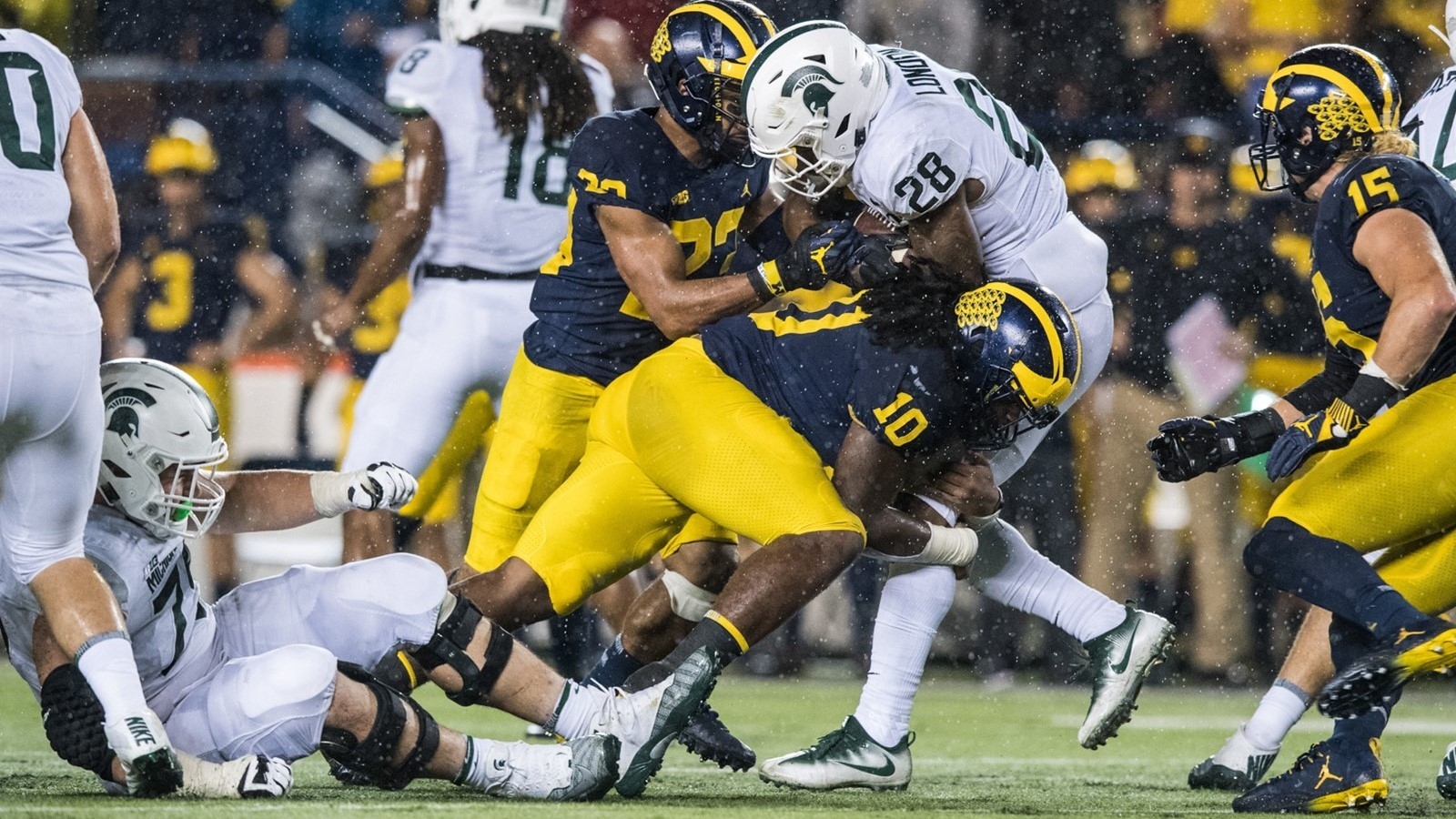 Michigan Football: Michigan State Vs Maryland Football 2017-Up Michigan 2021 Rut Predictions