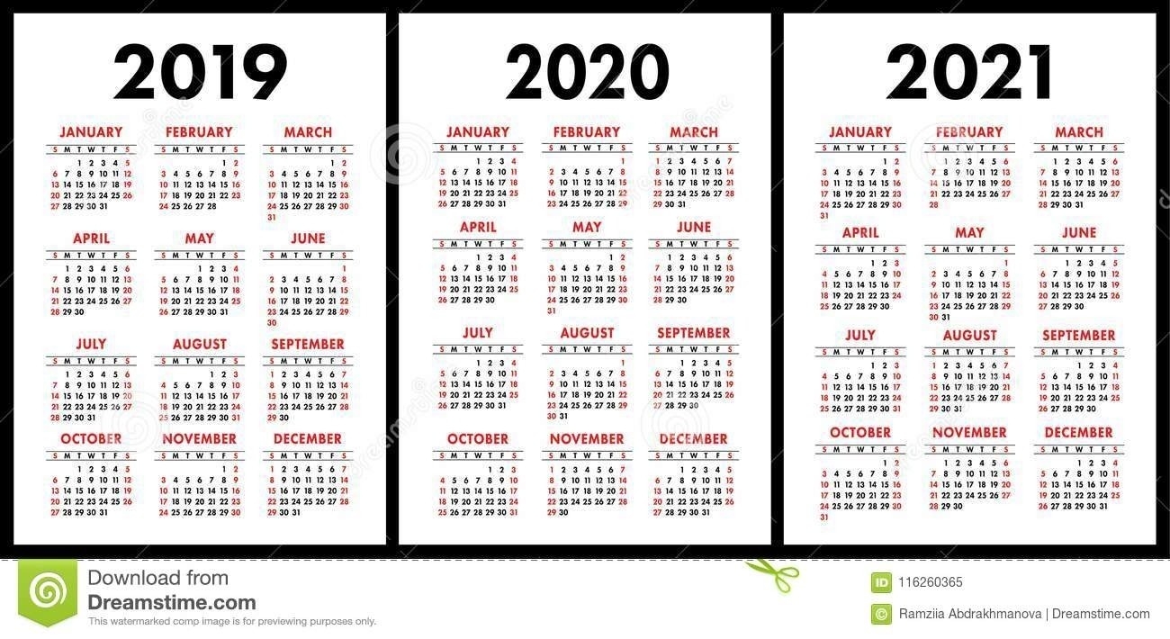 Perky 2 Year Pocket Calendar 2019 And 2020 • Printable Blank Calendar Template-Printable Pocket Calendars 2021