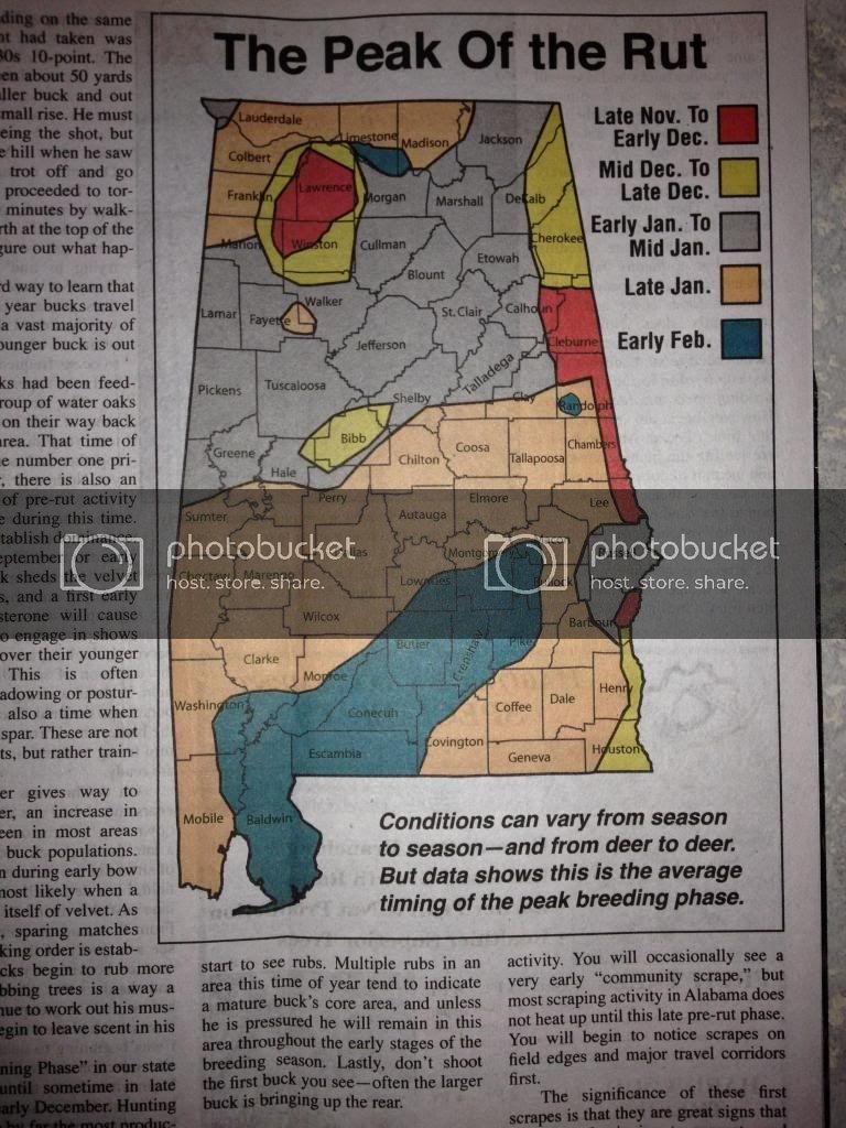 Rut Map In Aon - Aldeer-Georgia Rut Map 2021