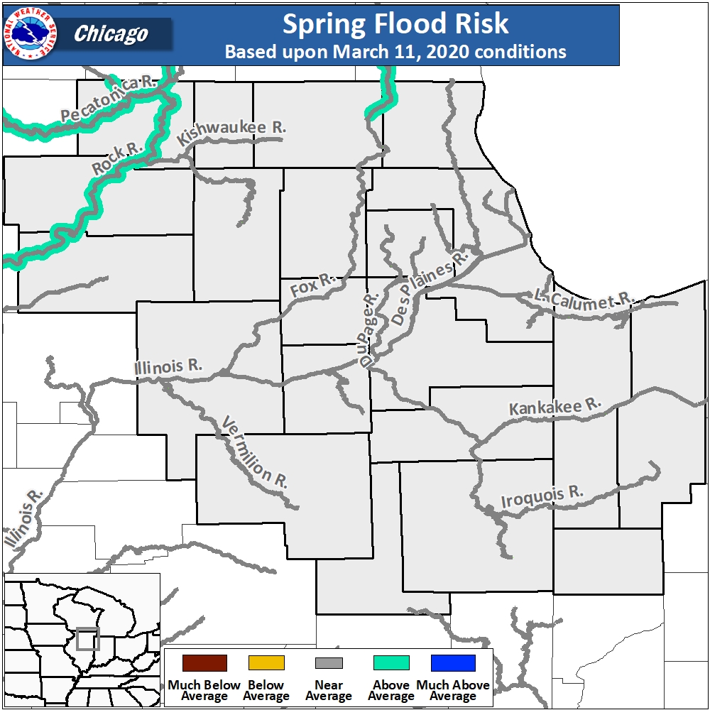 Spring Flood Outlook For Northeast Illinois And Northwest Indiana-Indiana Rut Predictions 2021