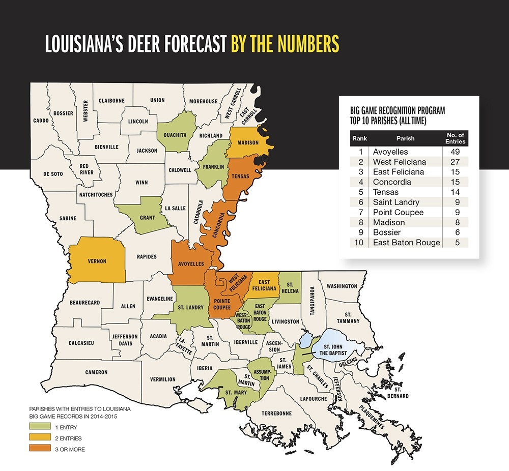 2015 Trophy Deer Forecast: Louisiana-Louisiana Rut Calender For 2021