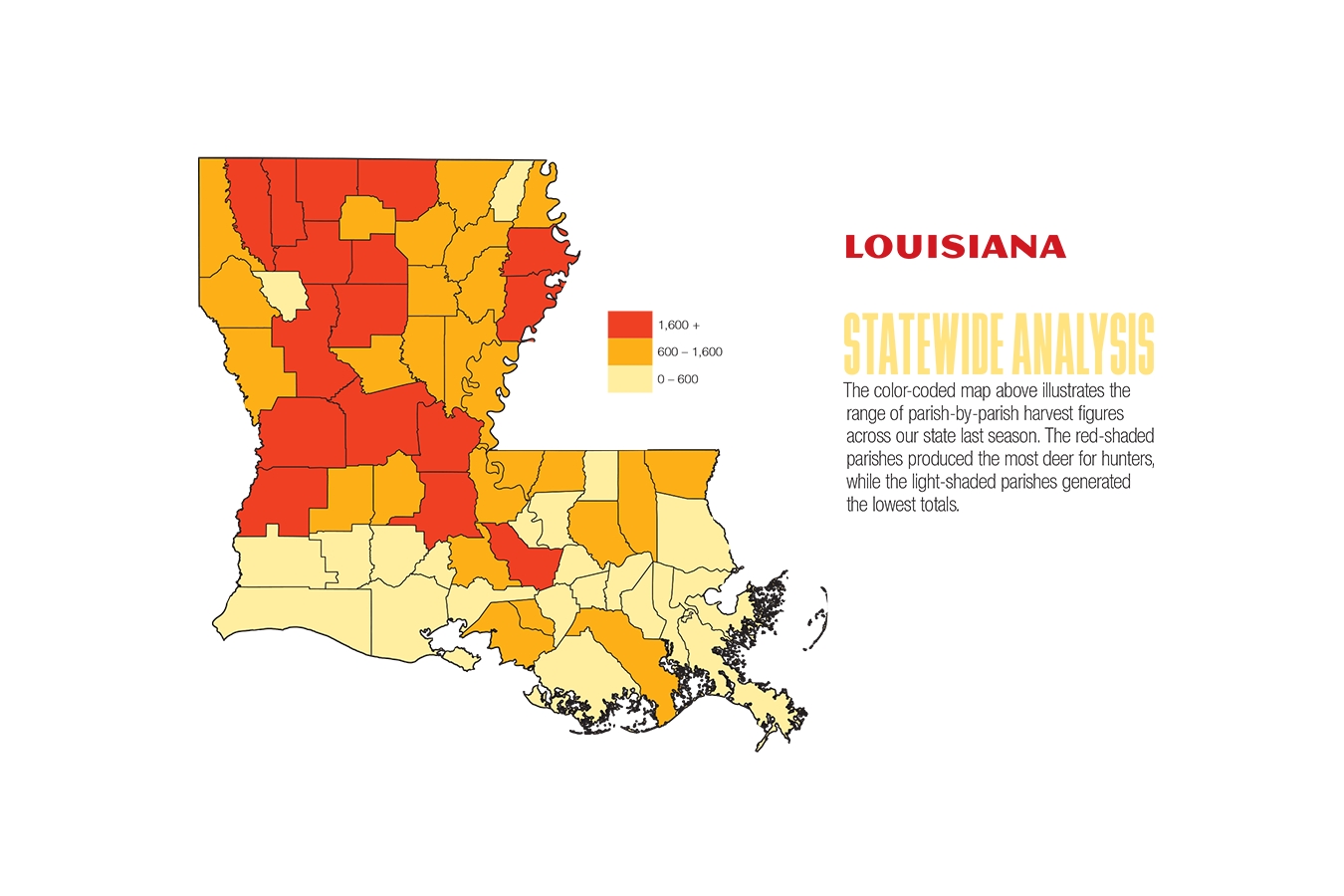 2017 Louisiana Deer Forecast-Louisiana Deer Rut Calendar