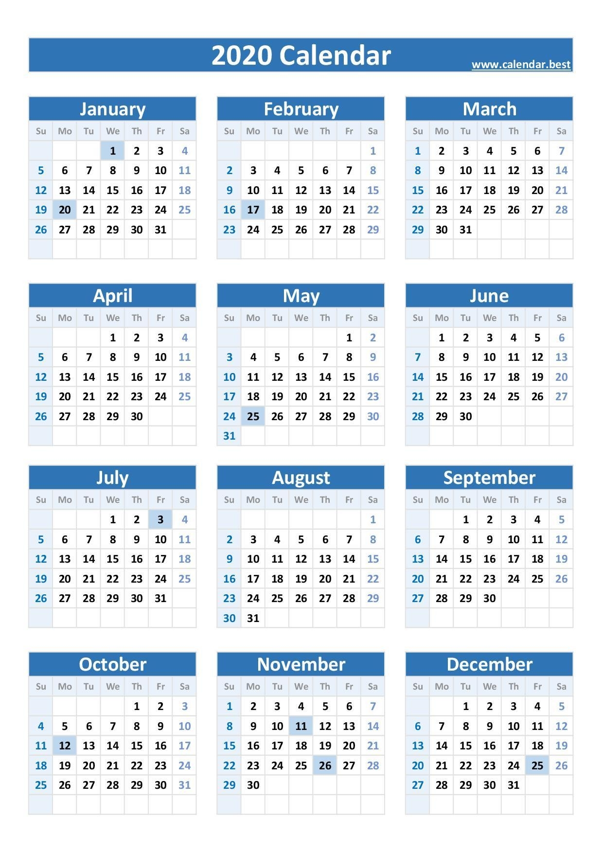 2020, 2021, 2022, 2023 Federal Holidays : List And Calendars-2021 Us Holidays Printable List
