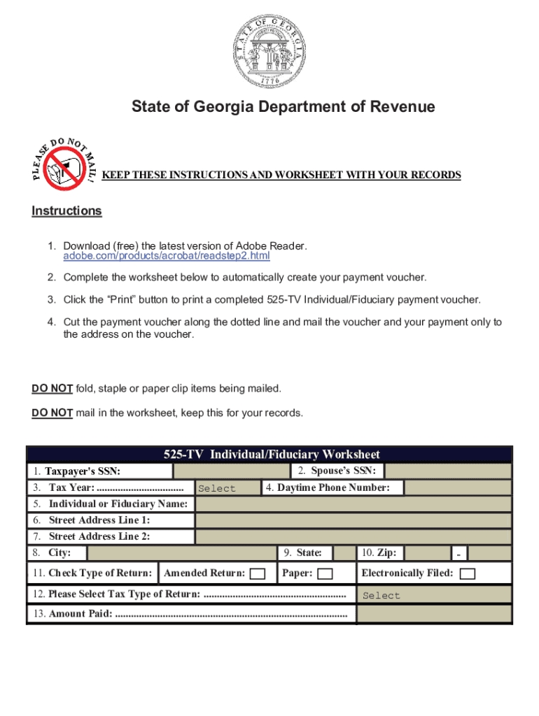 2020 Form Ga Dor 525-Tv Fill Online, Printable, Fillable-Free Printable I 9 Form 2021