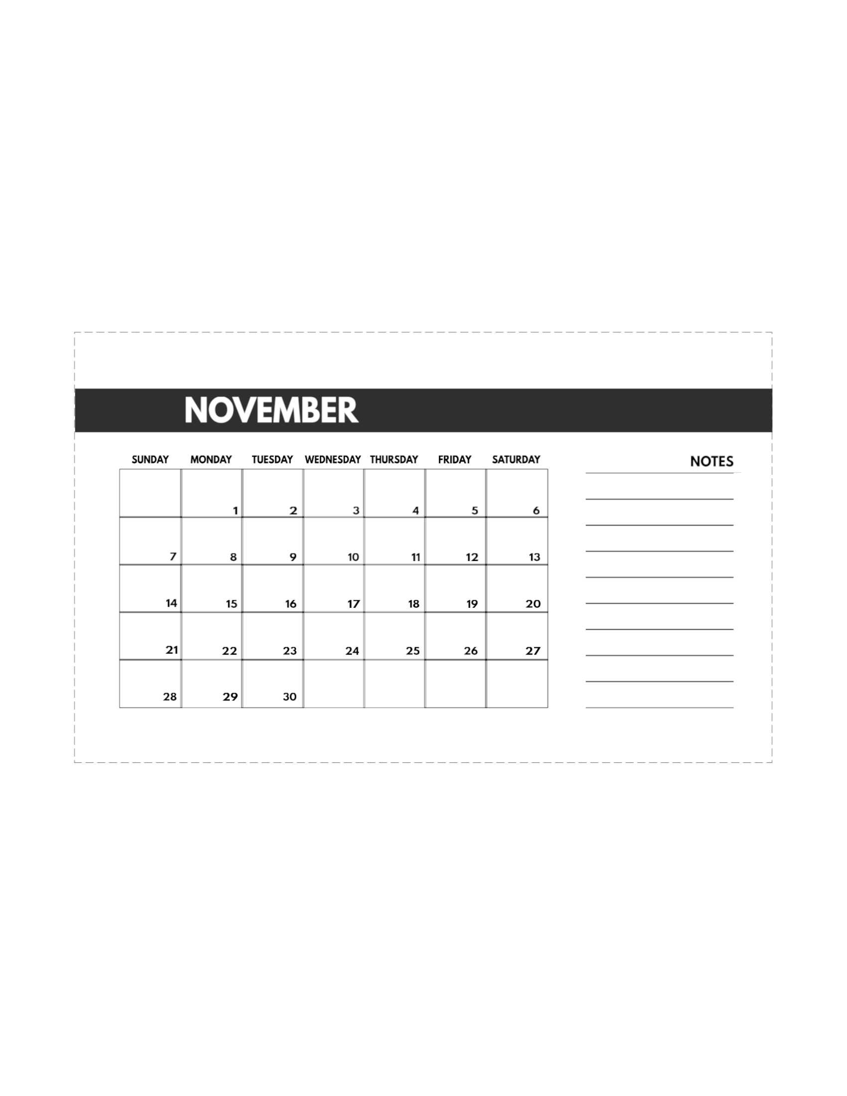 2021 Free Monthly Calendar Templates | Paper Trail Design-Printable 2021 Weekly Monthly 81/2 X 11