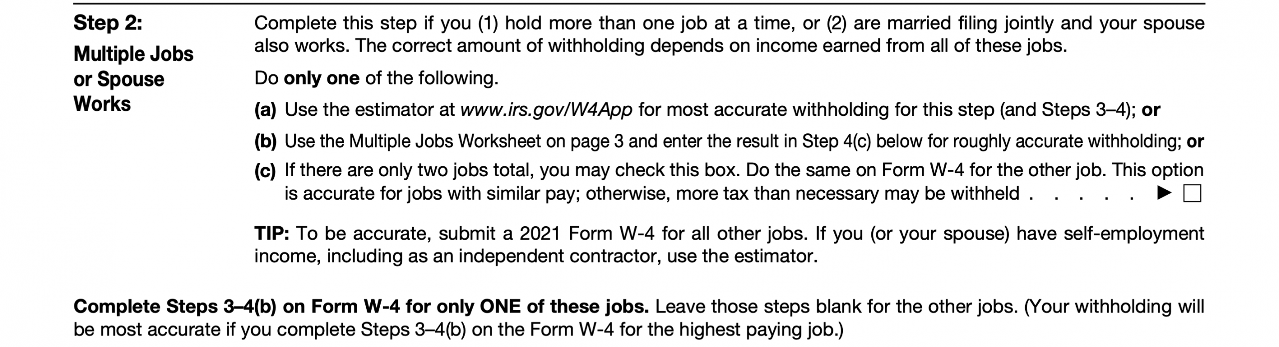 2021 Irs Form W-4: Simple Instructions + Pdf Download-2021 Printable Irs Forms W-4