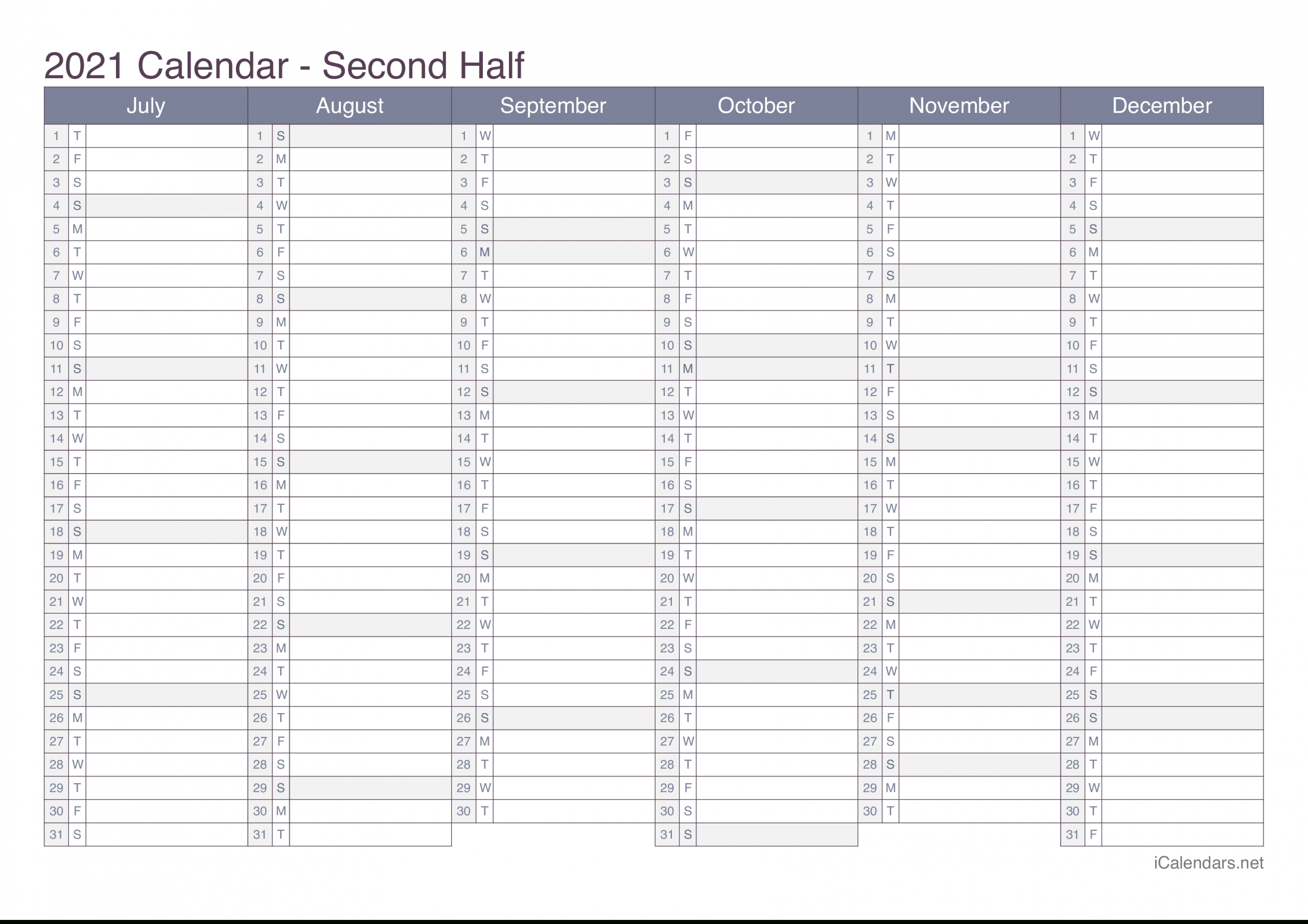 2021 Printable Calendar - Pdf Or Excel - Icalendars-2021 Editable Yearly Calendar