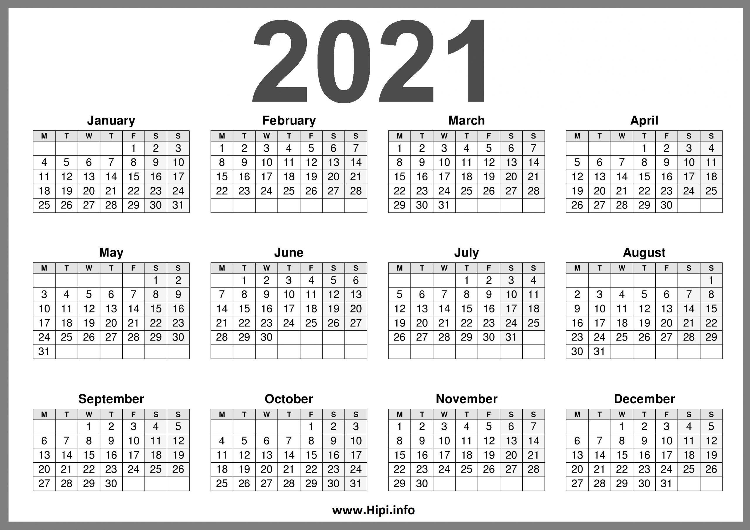 2021 Printable Calendar (Uk) United Kingdom - Hipi-2021 Calendar Uk Printable