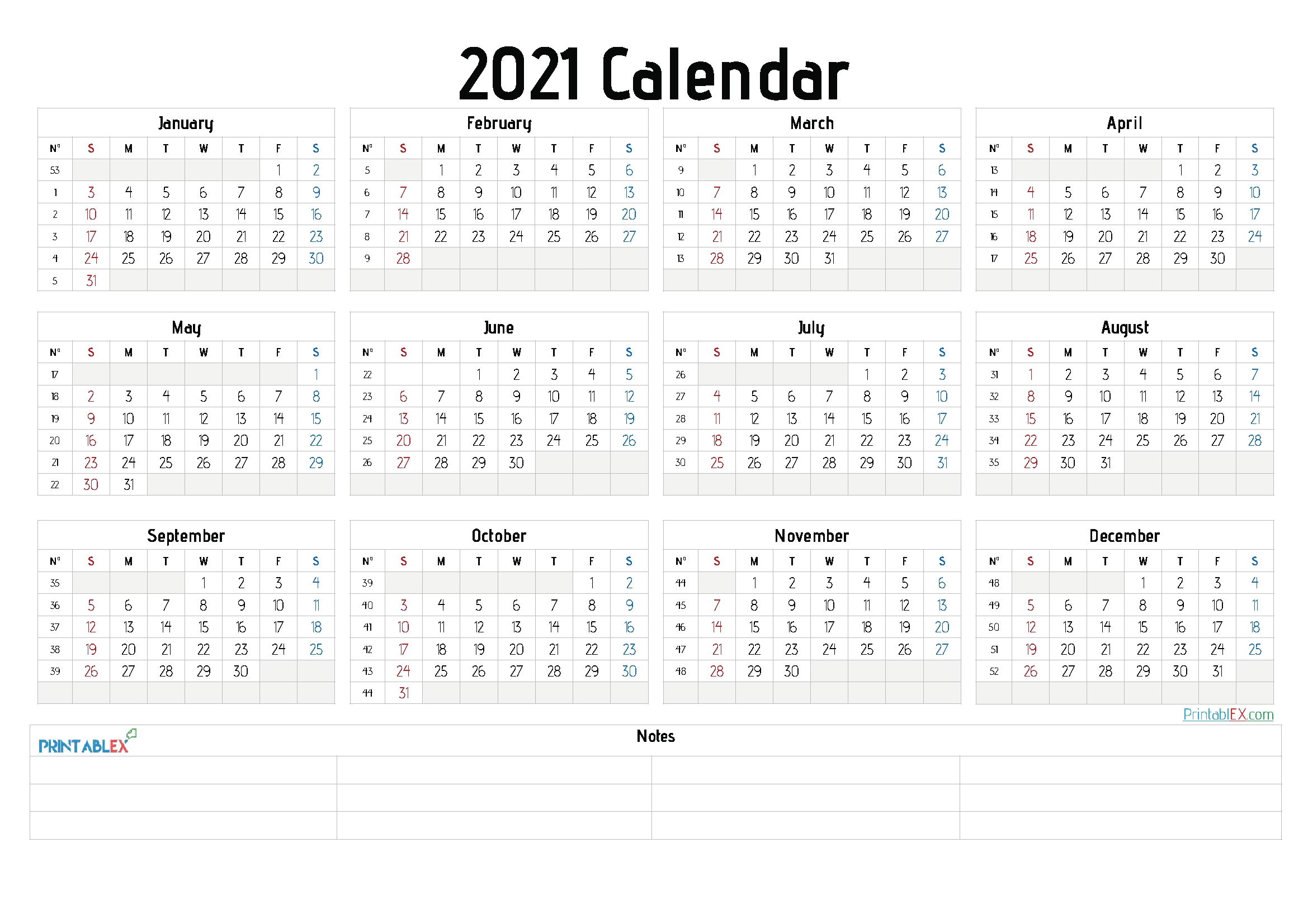 2021 Yearly Calendar Template Word – 21Ytw17 | Yearly-2021 Yearly Calendar Printable Word