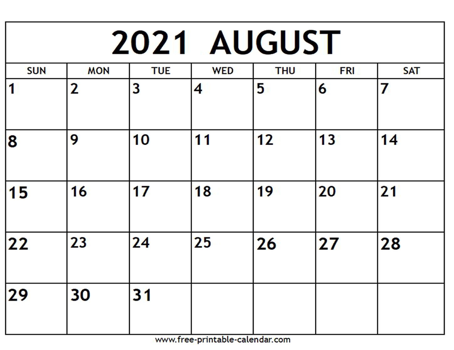 August 2021 Calendar - Free-Printable-Calendar-June July August 2021 Calendar Free Printable