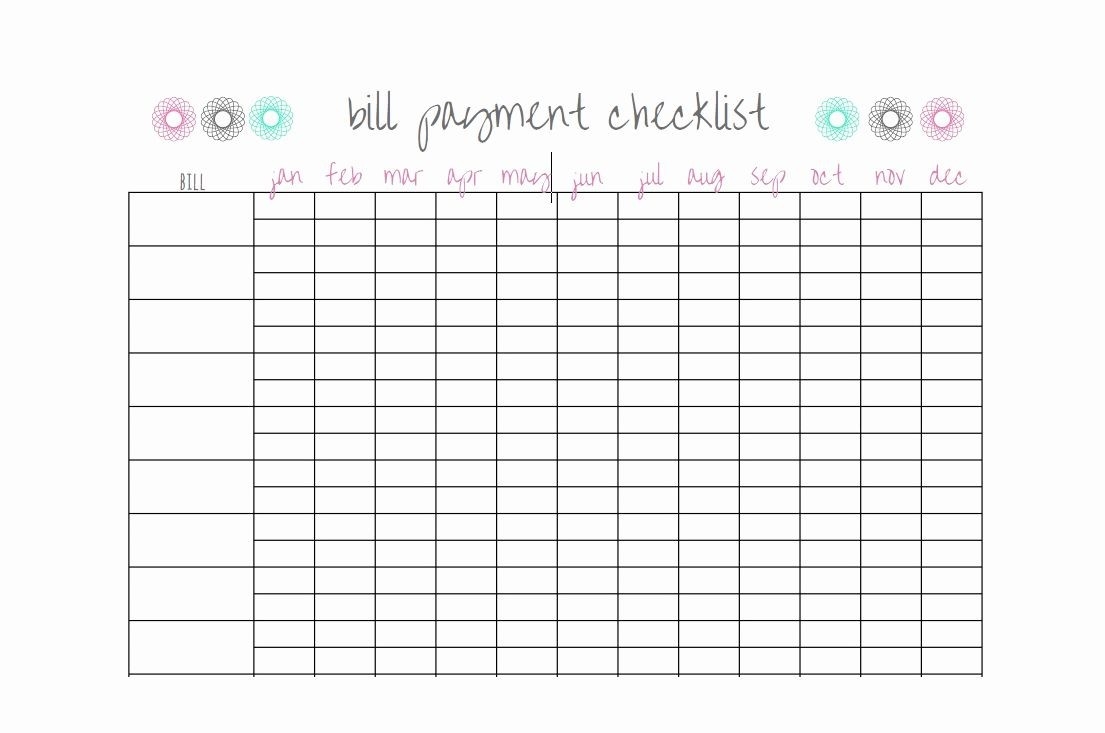Bill Paying Calendar Template Awesome 32 Free Bill Pay-Bills Calendar Template 2021