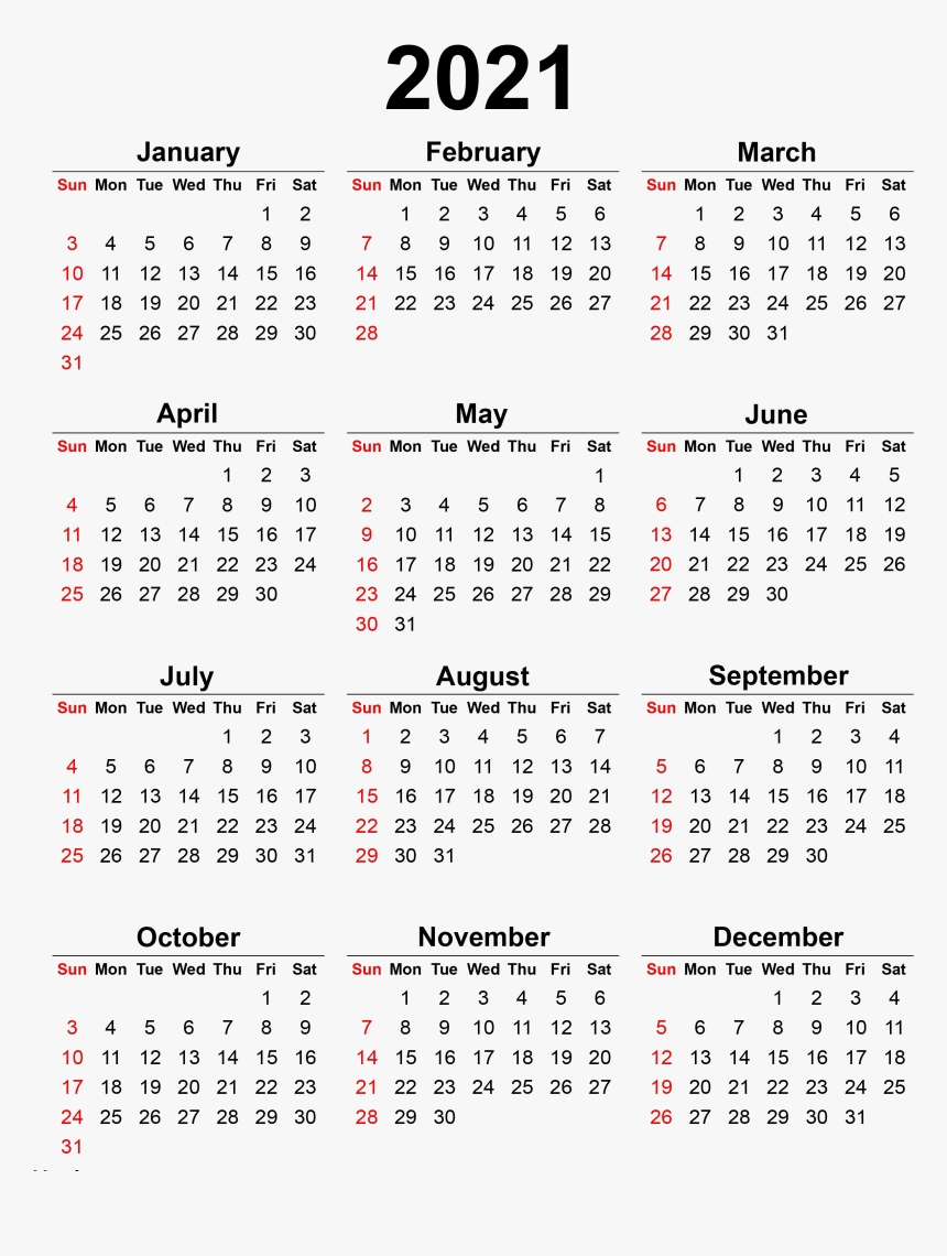 2021 South African Calendar | Calendar Template Printable