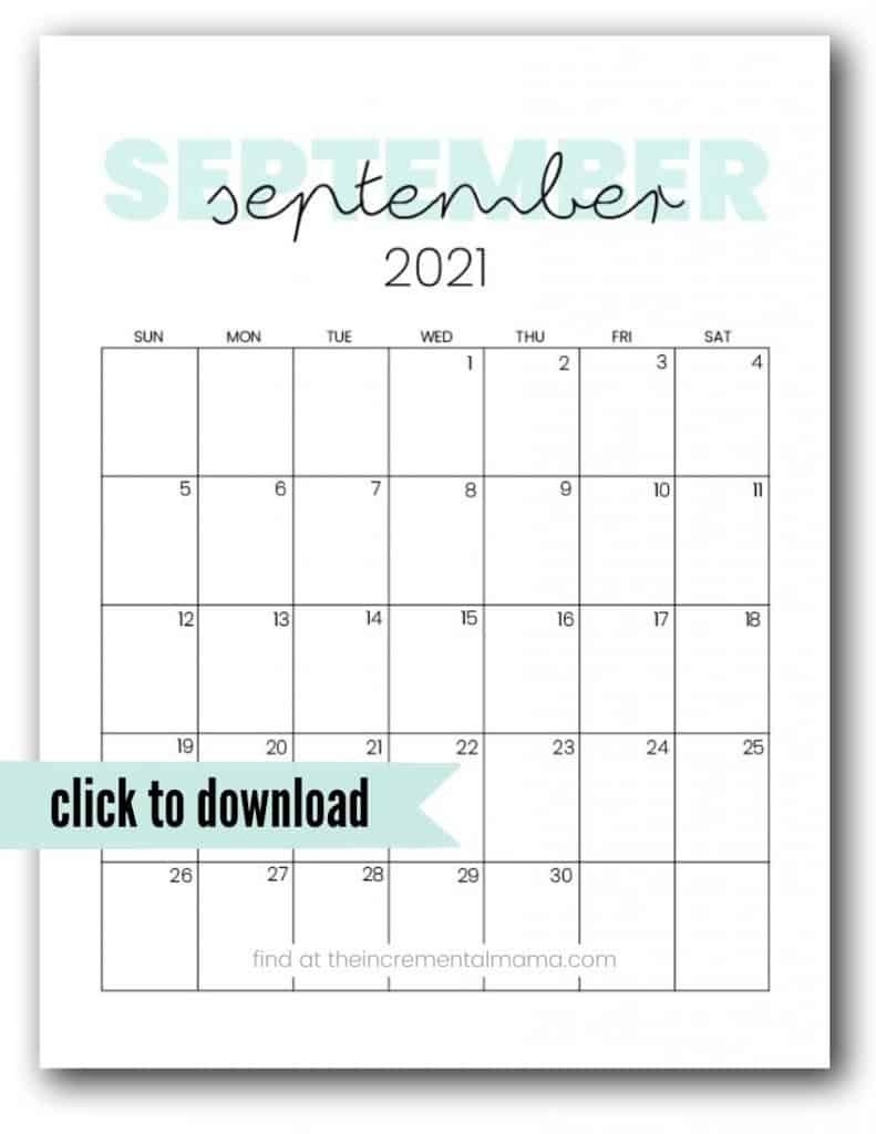 Cute 2021 Printable Calendar (12 Free Printables)-Calendar Bills Due Template 2021