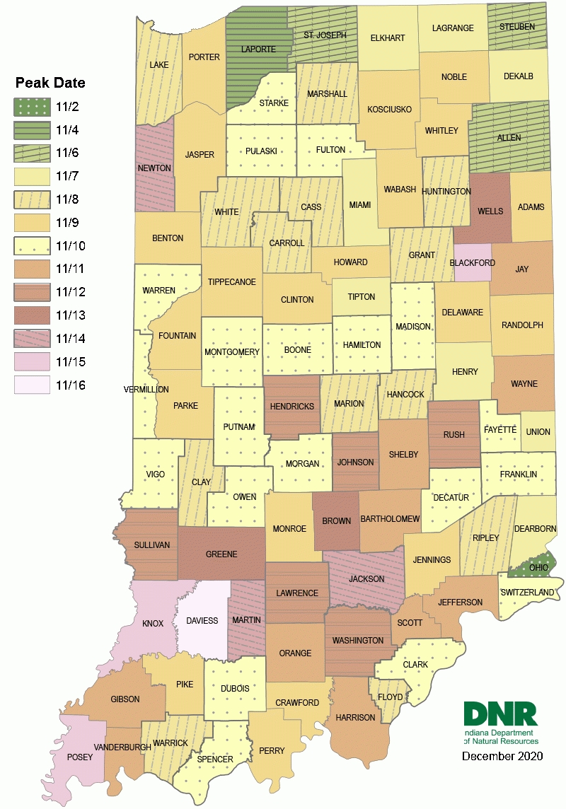 When Do Deer Rut In Indiana | Calendar Template Printable