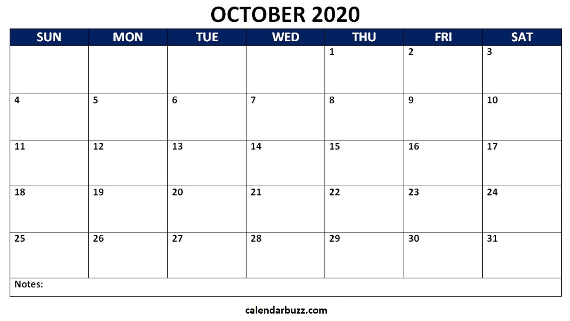 Editable October 2020 Word Calendar Template Free Download-Edit October 2021 Ms Word