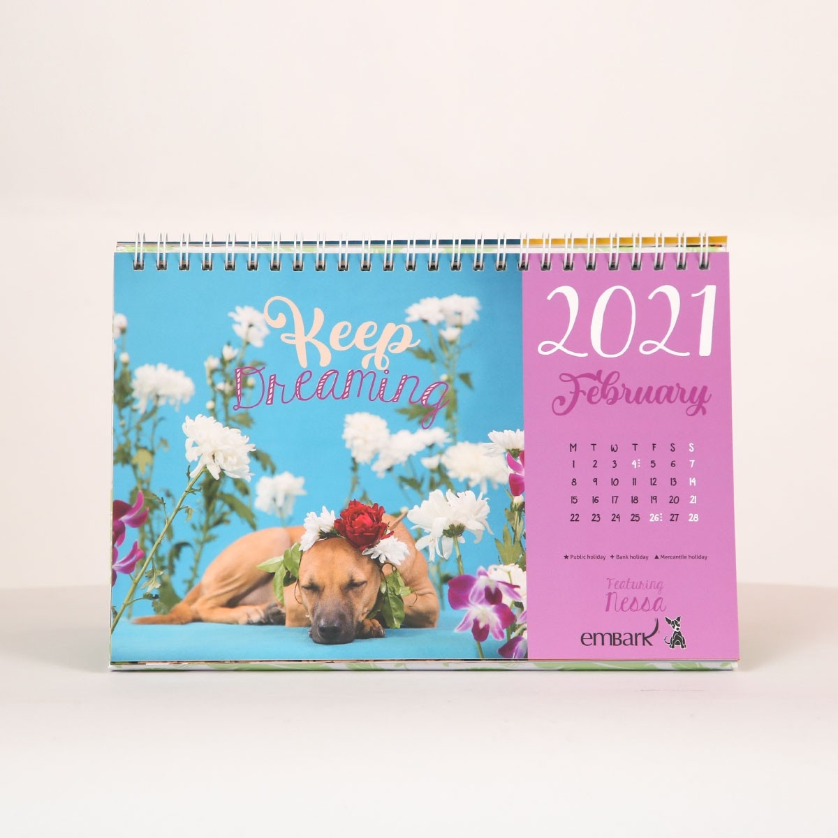 Embark Calendar 2021 | Who We Are-Mercantile Holidays 2021