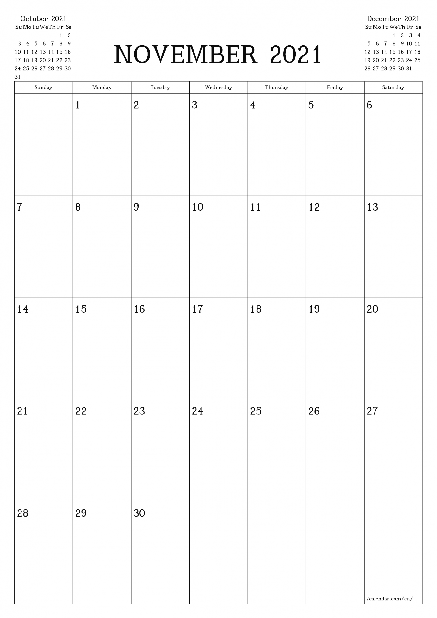 Free Printable Blank Monthly Calendar And Planner For-June 2021 Calendar Legal Print Size