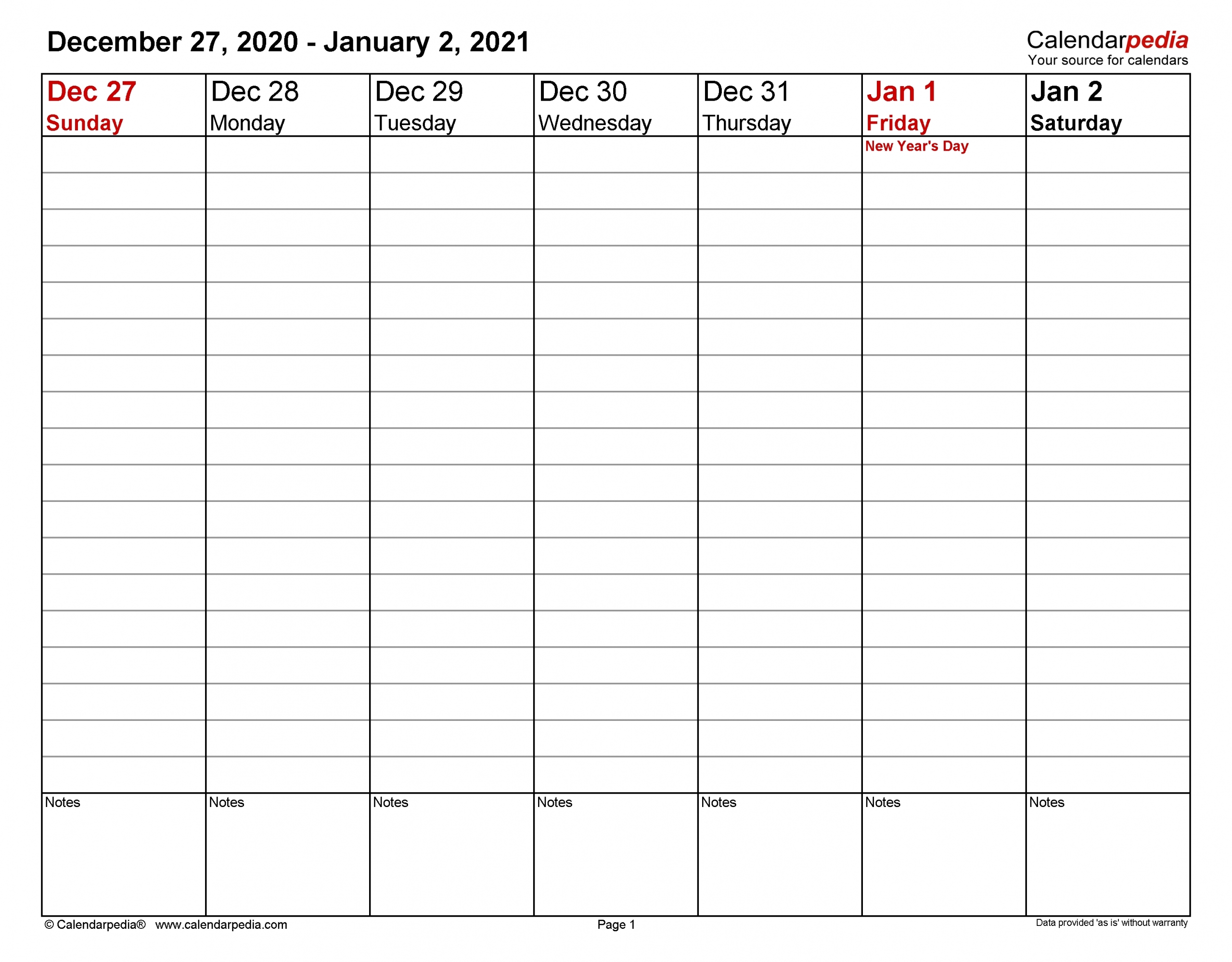 Free Printable Weekly Calendar With Time Slots 2021 | Excel-2021 Calendar With Time Slots