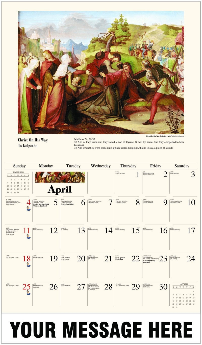 Inexpensive Wholesale Catholic Art And Liturgy Wall Calendars-Catholic Church Calendar 2021