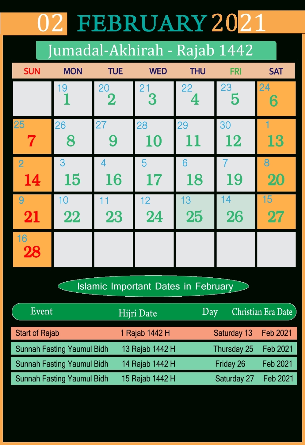 Islamic Calendar 2021 Pdf Free | Seg Get In 2021 | Print-Islamic Calendar 2021
