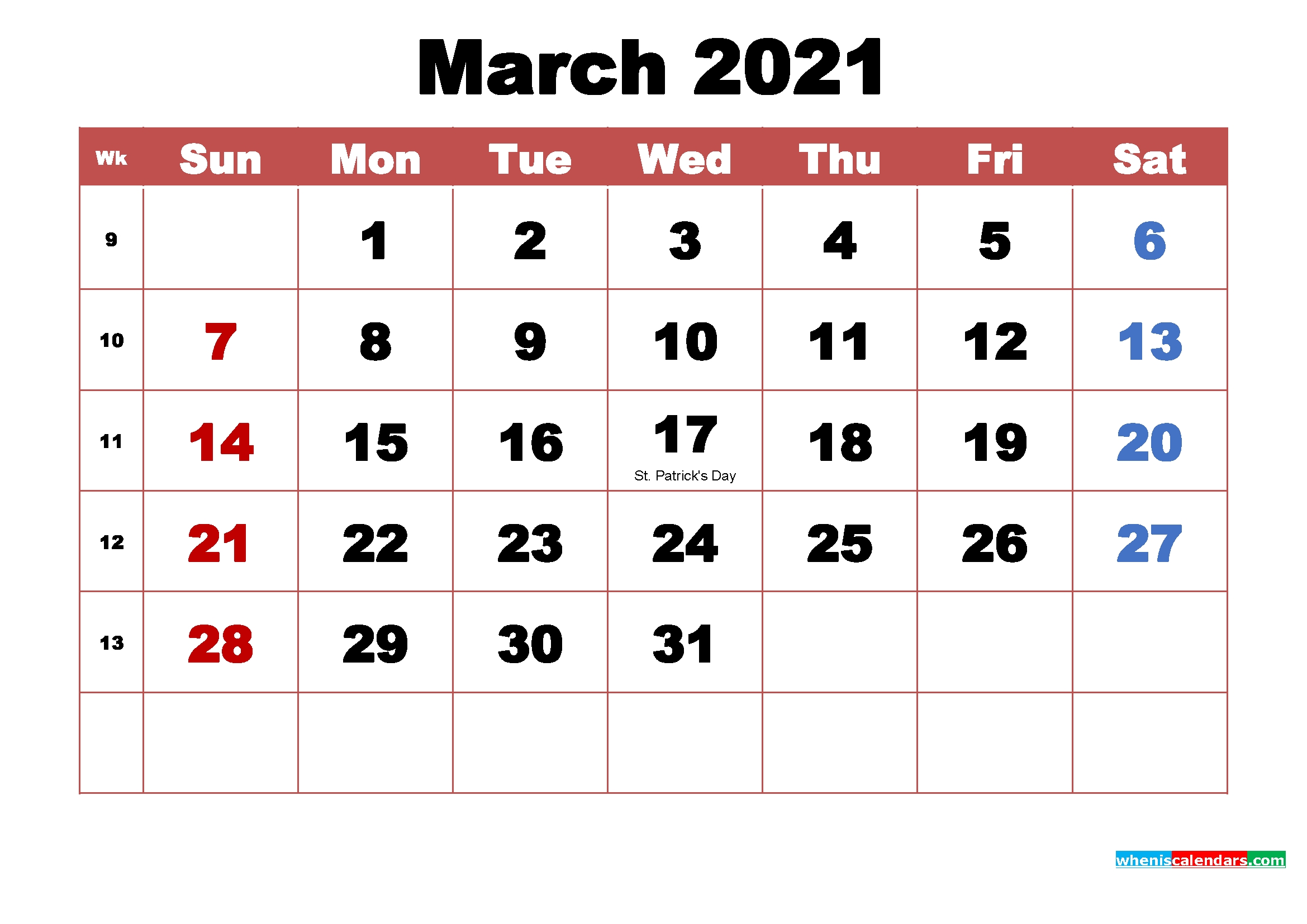 March 2021 Calendar Wallpapers - Top Free March 2021-Pdf March Calendar 2021