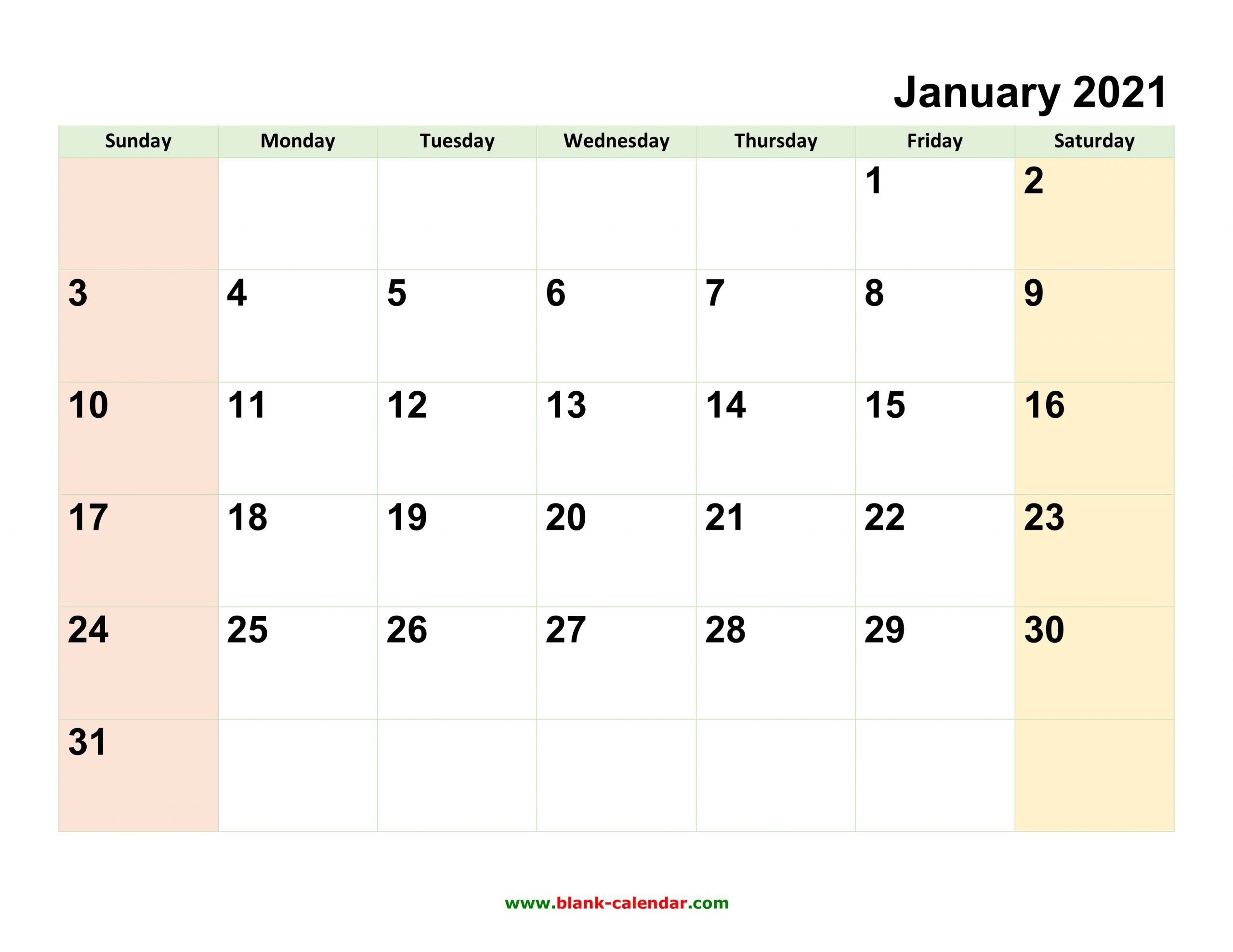 microsoft word calendar template 2021