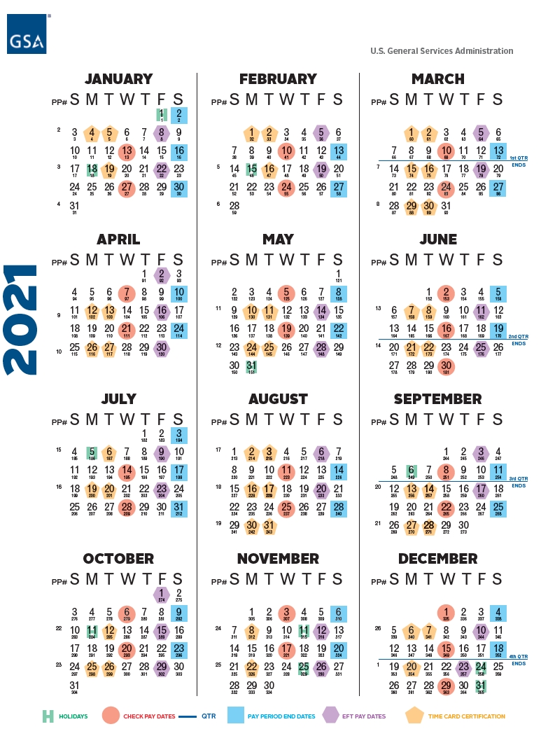 Payroll Calendar 2021-Pay Period Calendar 2021