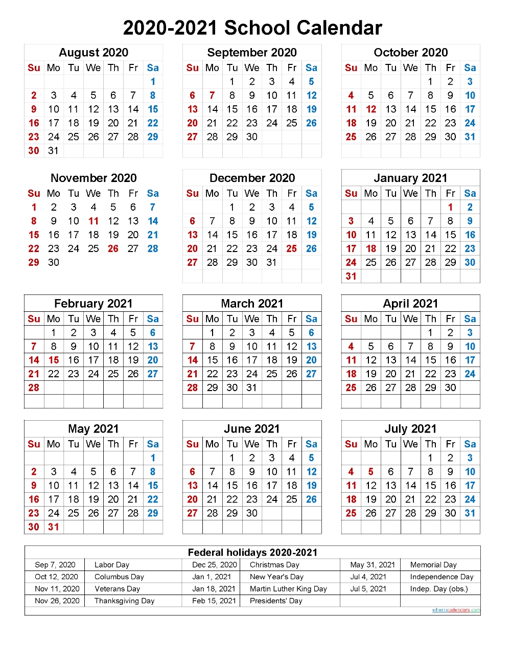 Pin On Printable-Attendance Sa Calendar 2021