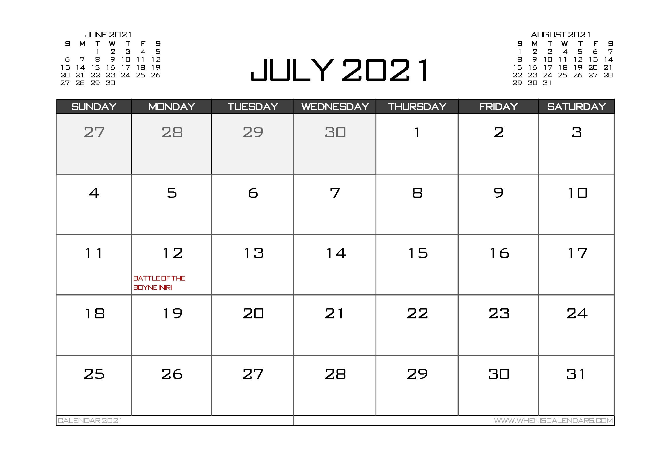 2021 Calendar Uk Printable Calendar Template Printable