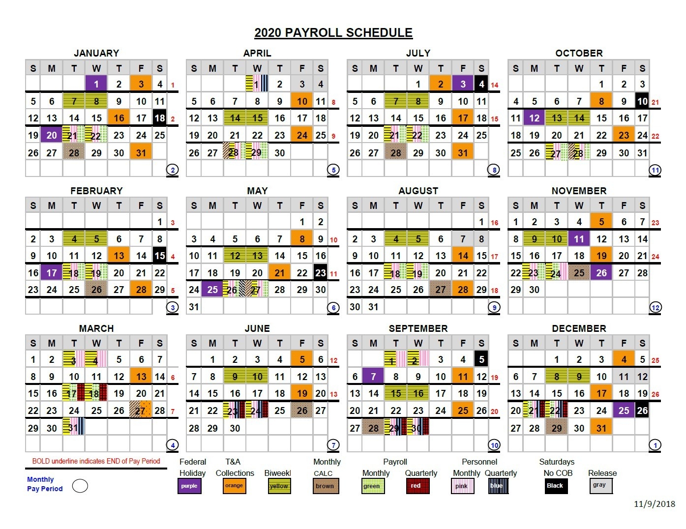 Semi Monthly Payroll Calendar 2021 Canada | Payroll Calendar-Pay Period Calendar 2021