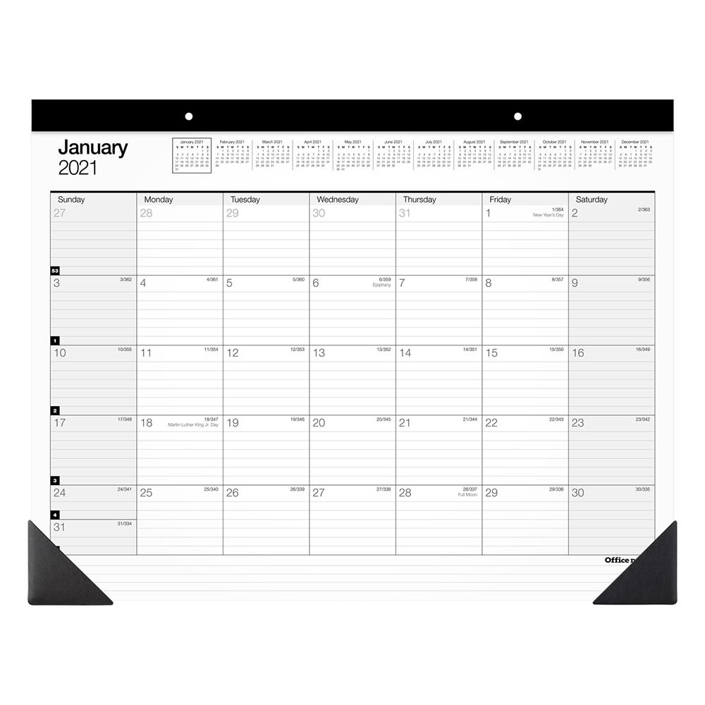 Shop For All Types Of Calendars - Office Depot &amp; Officemax-June 2021 Calendar Free Printable 81/2 X 11