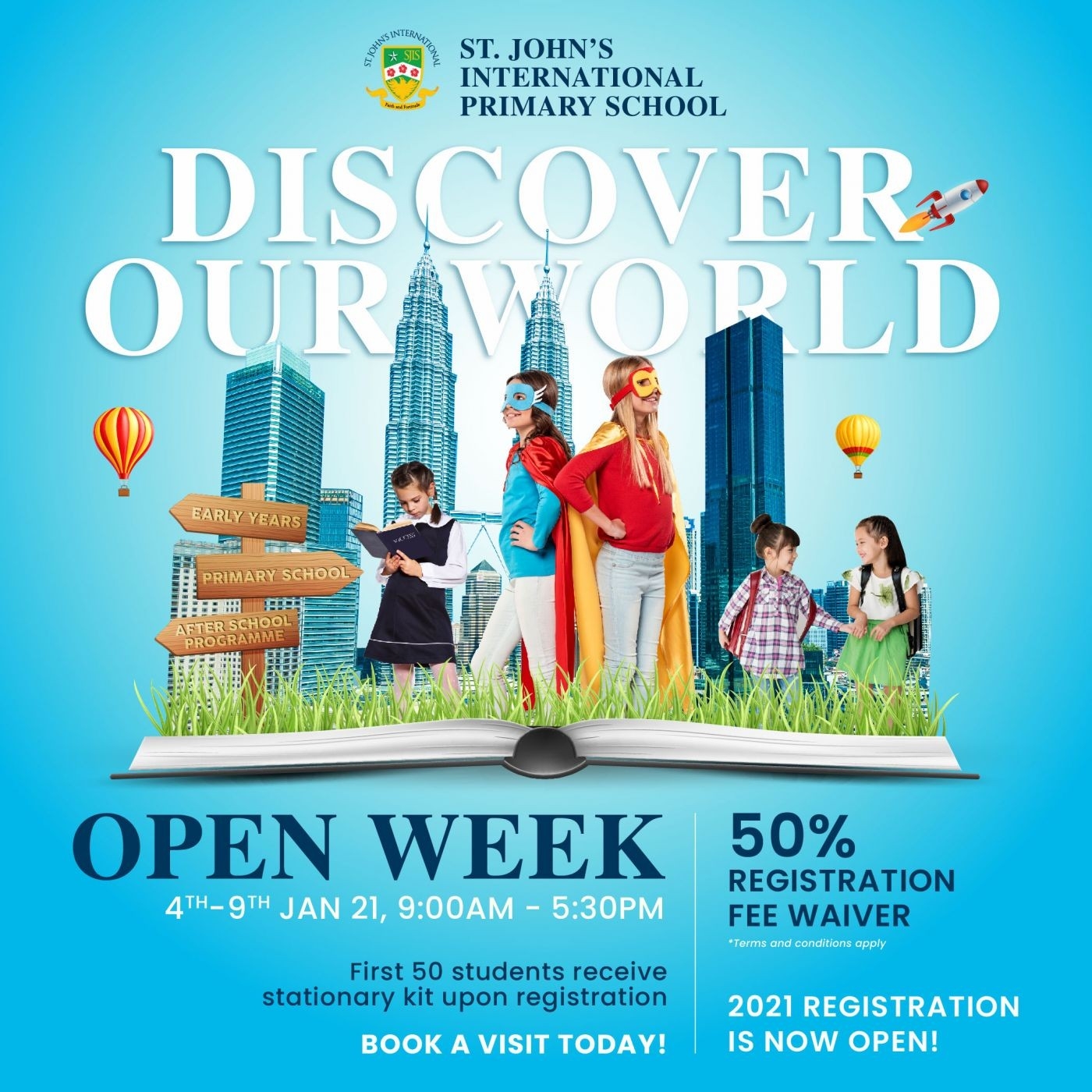 St. John&#039;S International Primary School &amp; Sunnyvale-Kuching School Holidays 2021