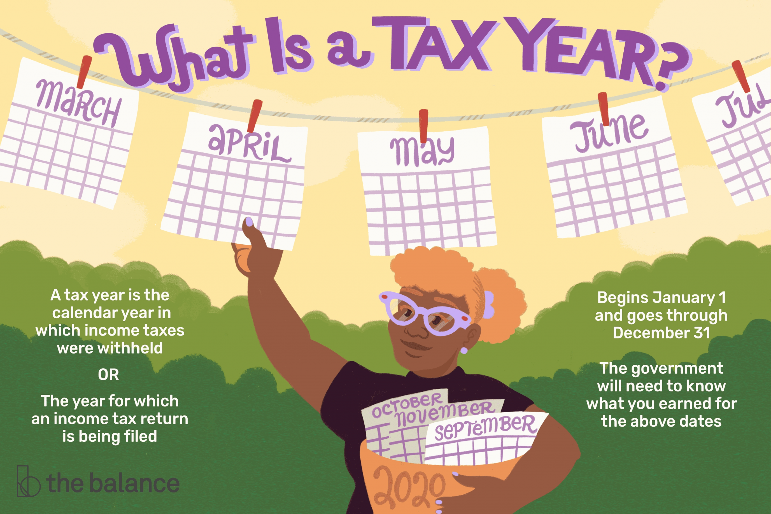 The Term &quot;Tax Year&quot; Explained And How To Best Prepare-Desk Card For Tax Season 2021