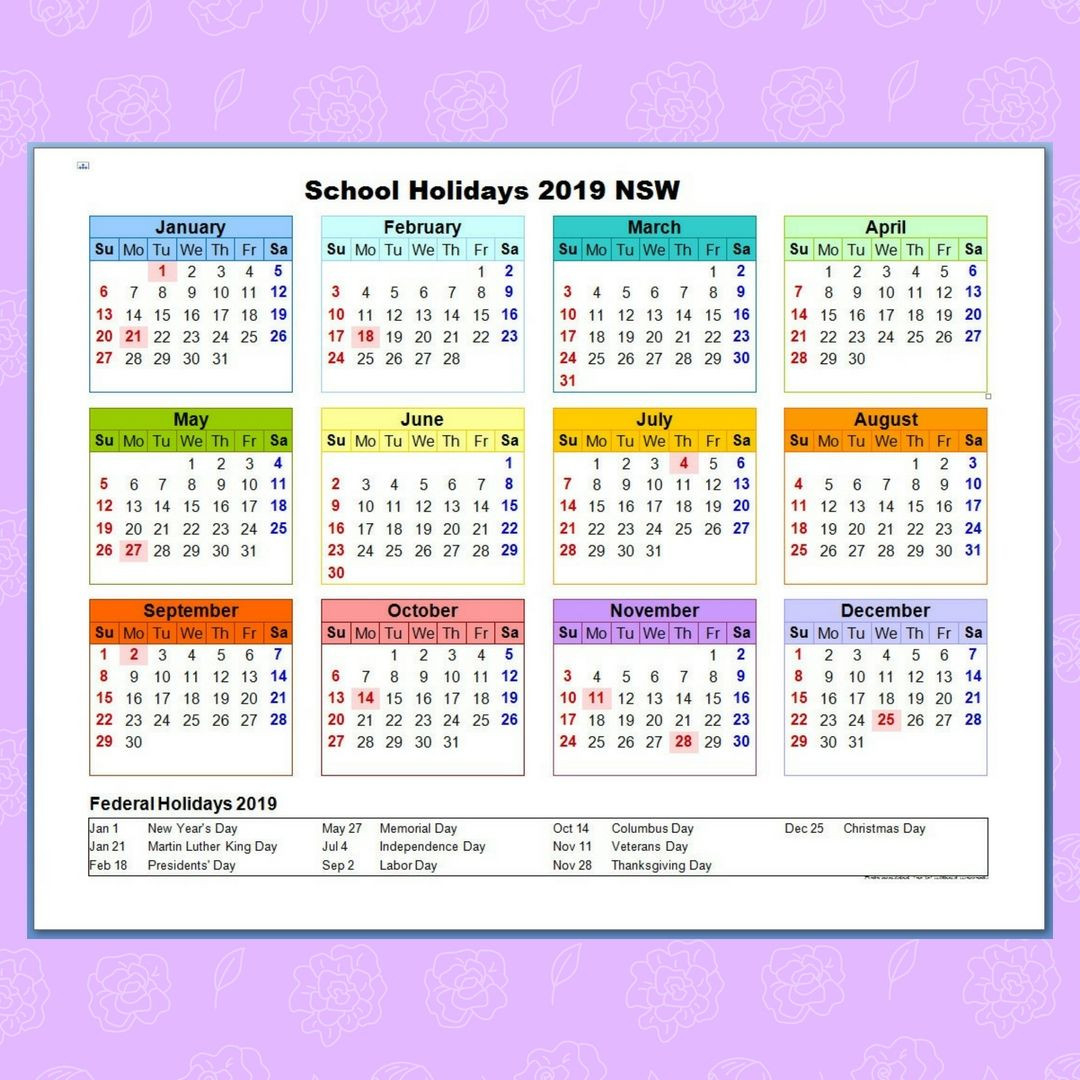 20+ 2021 Holidays South Africa - Free Download Printable-Excel Calendar 2021 Australia