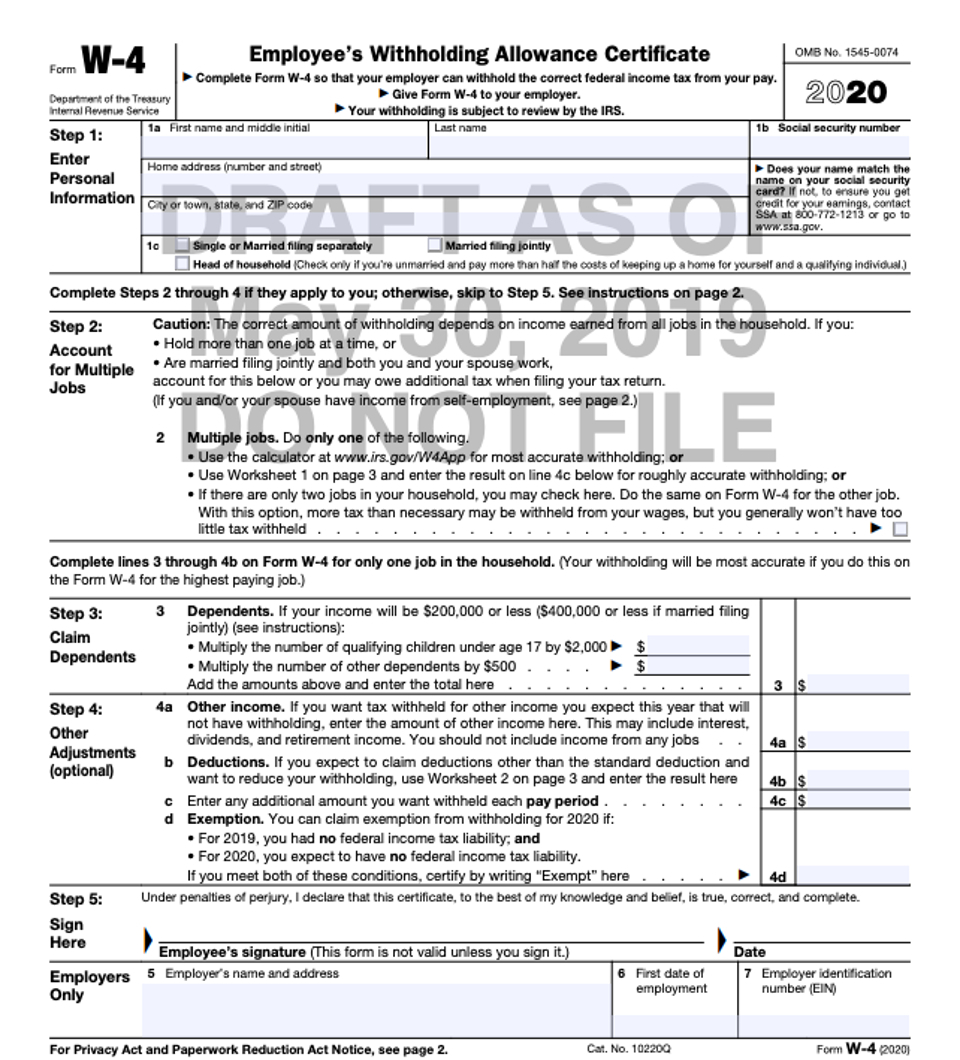 2020 W-9 Form Printable Pdf | Example Calendar Printable-Blank Form W 9 2021