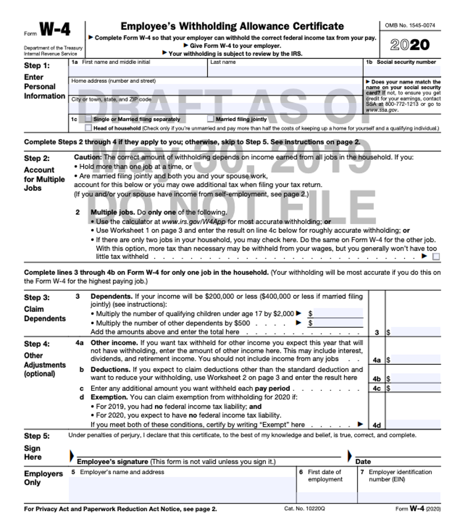 2020 W-9 Form Printable Pdf | Example Calendar Printable-Blank W9 Form For 2021