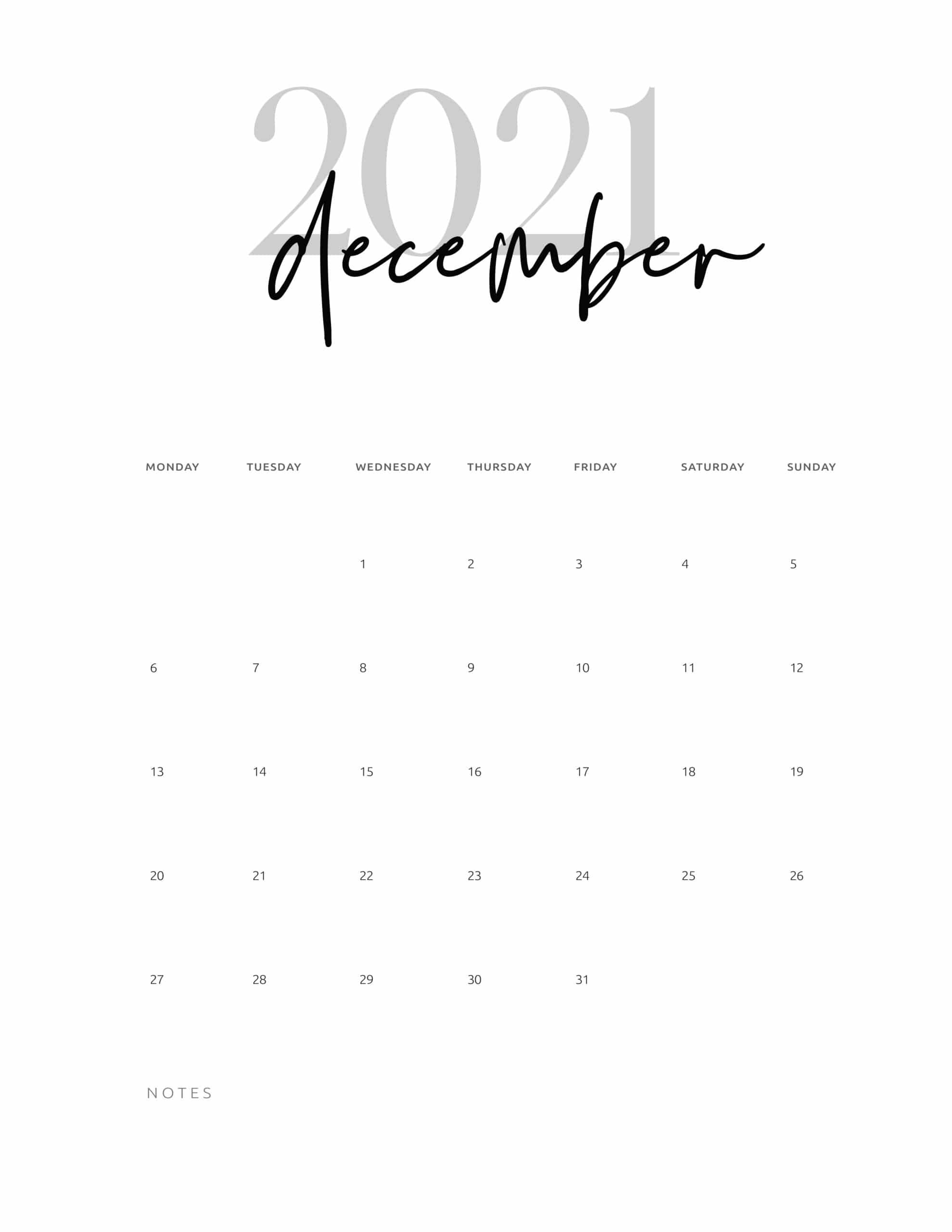 2021 Calendar Printable Cursive - World Of Printables-Free 81/2 X 11 Printable Blank Calendar November 2021