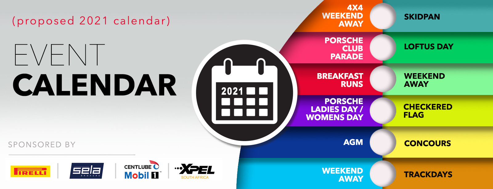 2021 Events Calendar - Events Calendar - Central Region-2021 Calendar South Africa