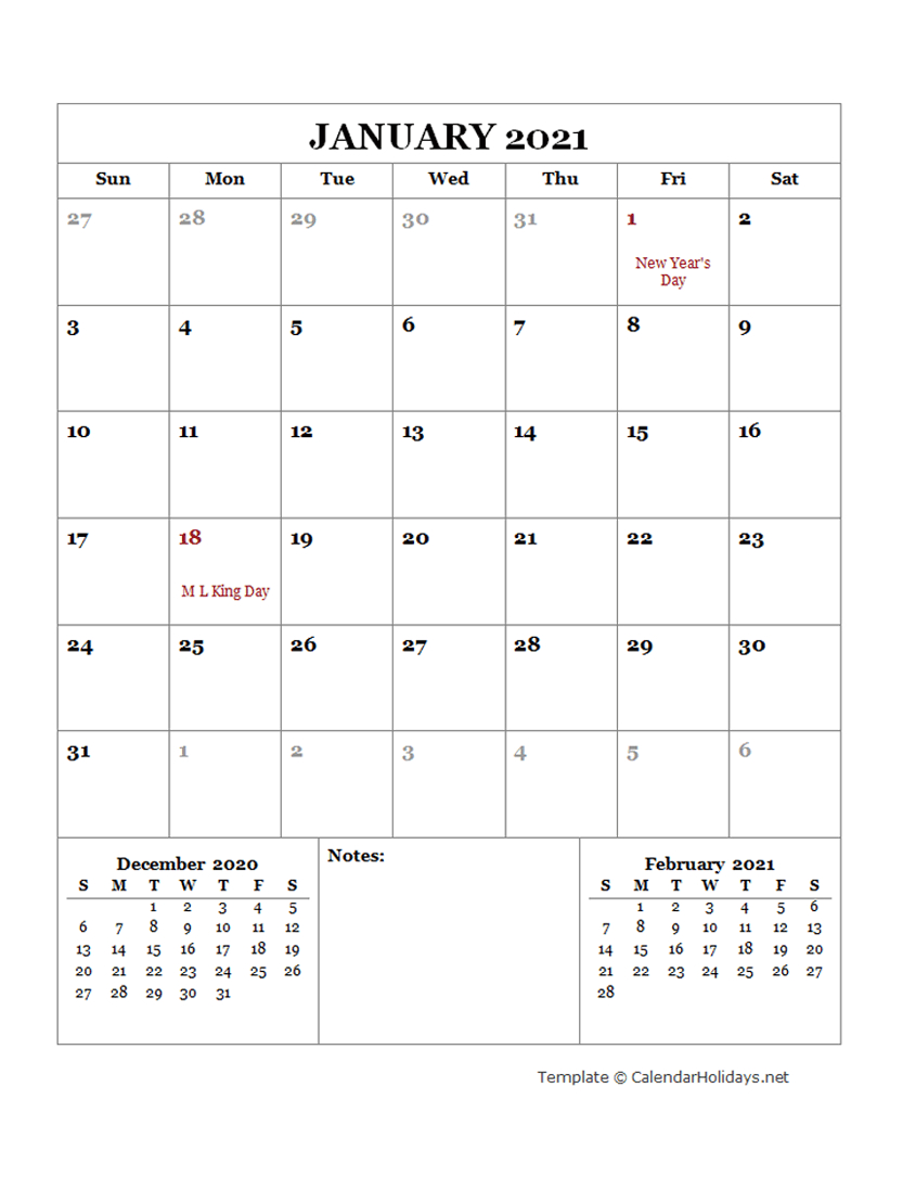 2021 Monthly Template - Calendarholidays-Free 3 Month Calendar 2021