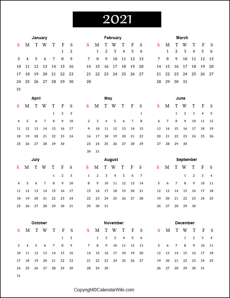 2021 Printable Calendar Free | Calendar Printables Free-Printable 2021 Monthly Calendars Free Word