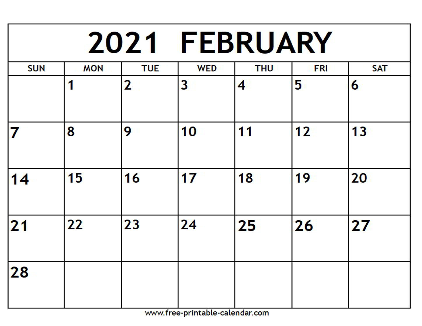 2021 Printable Calendar Free | Free Printable Calendar-2021 Yearly Calendar Template Printable Free